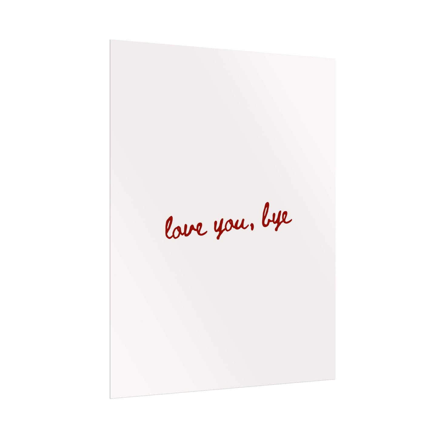 Love You, Bye Digital Download