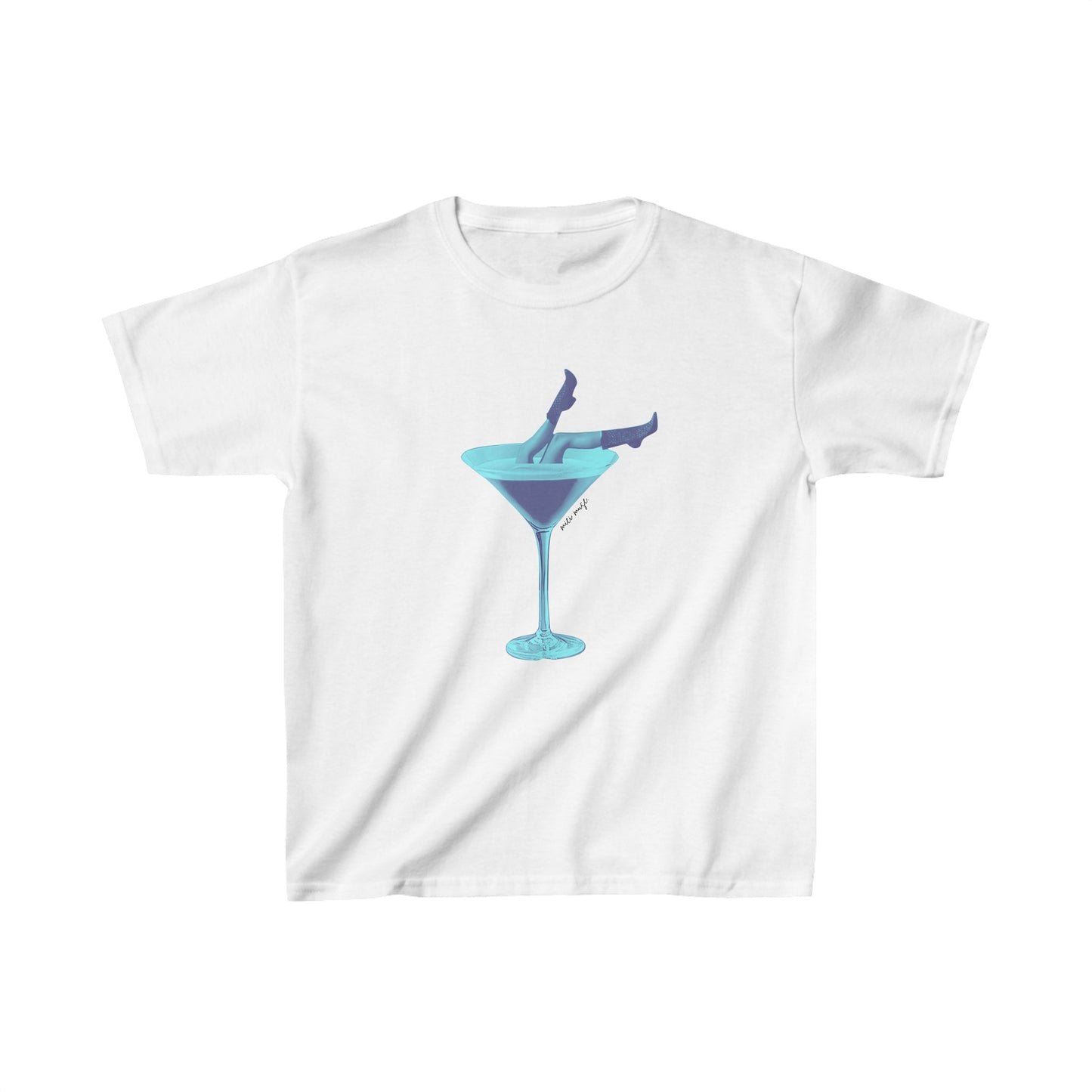 Blue Bottoms Martini Baby Tee