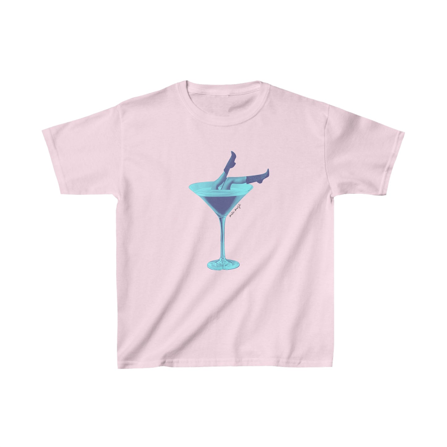 Blue Bottoms Martini Baby Tee