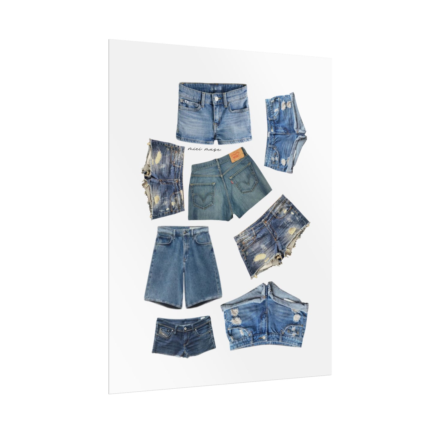 Denim Days Print