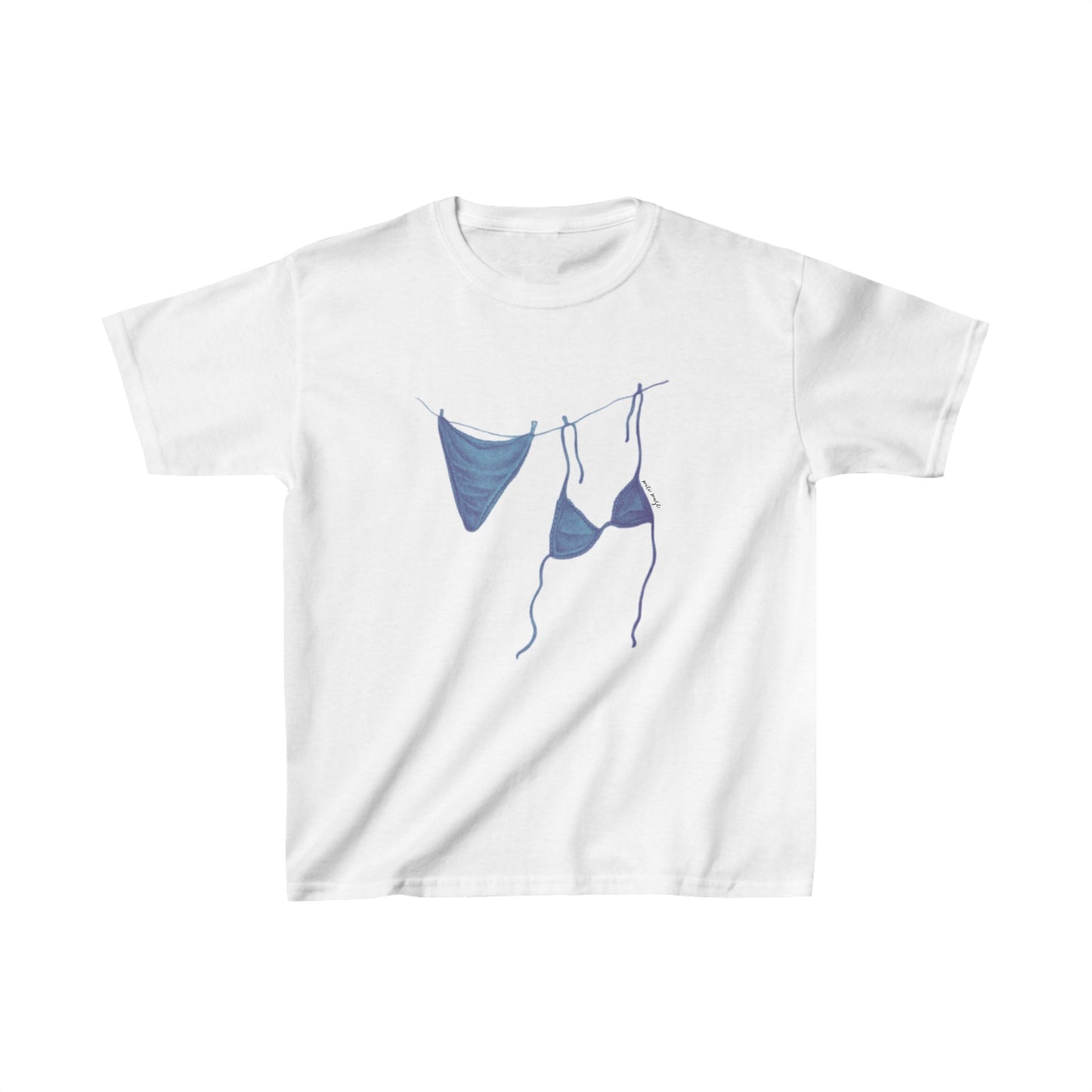 Dress Code - Blue Baby Tee