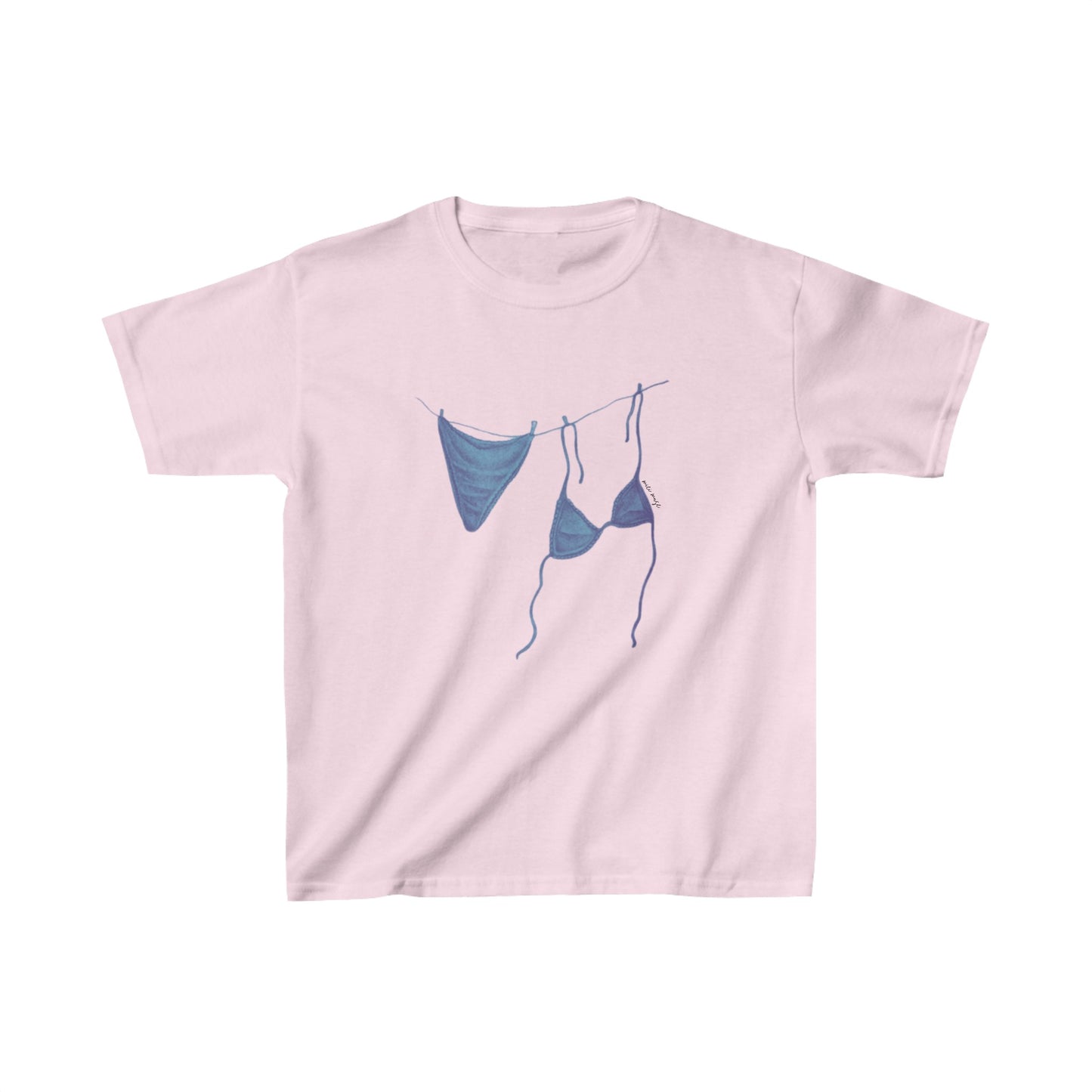 Dress Code - Blue Baby Tee