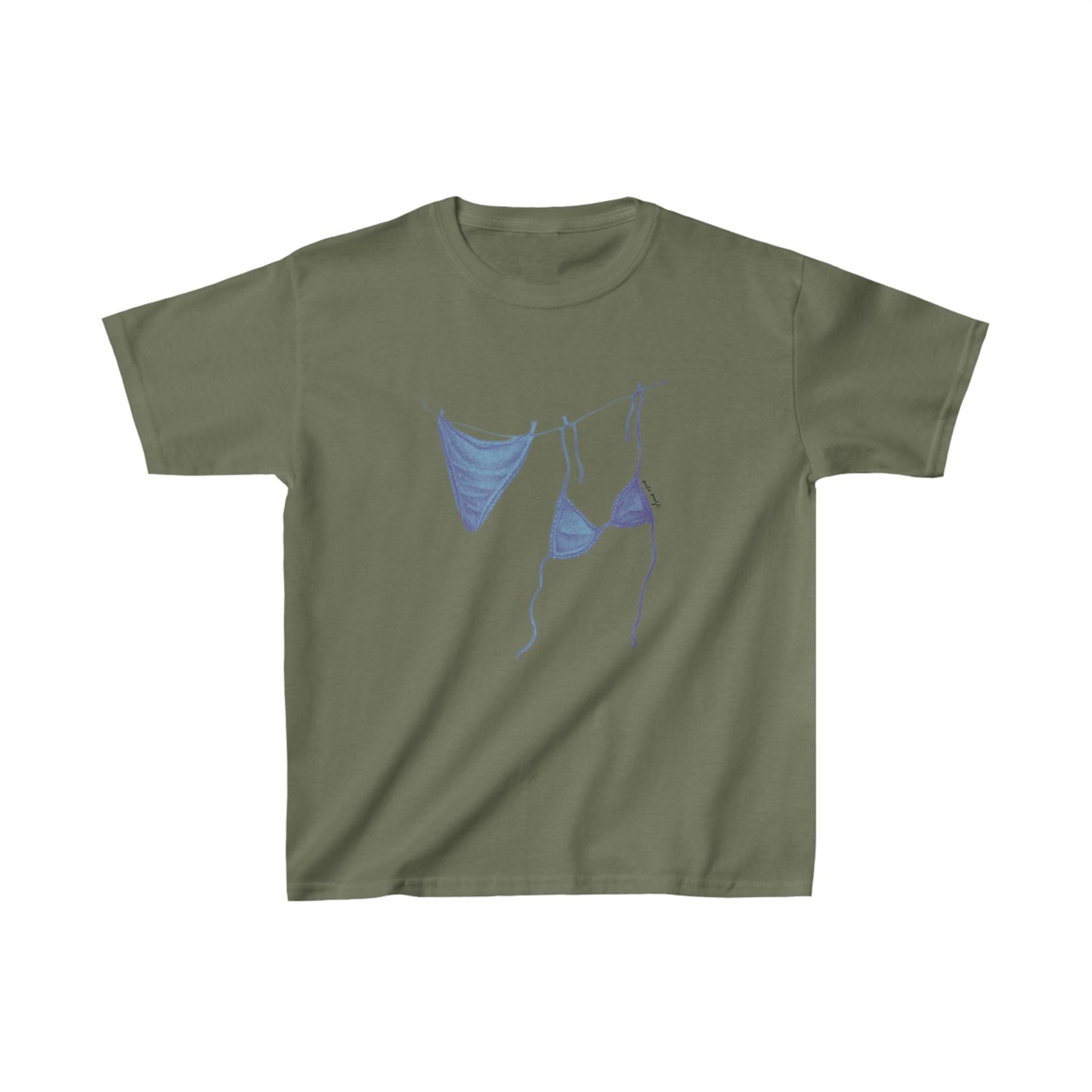 Dress Code - Blue Baby Tee