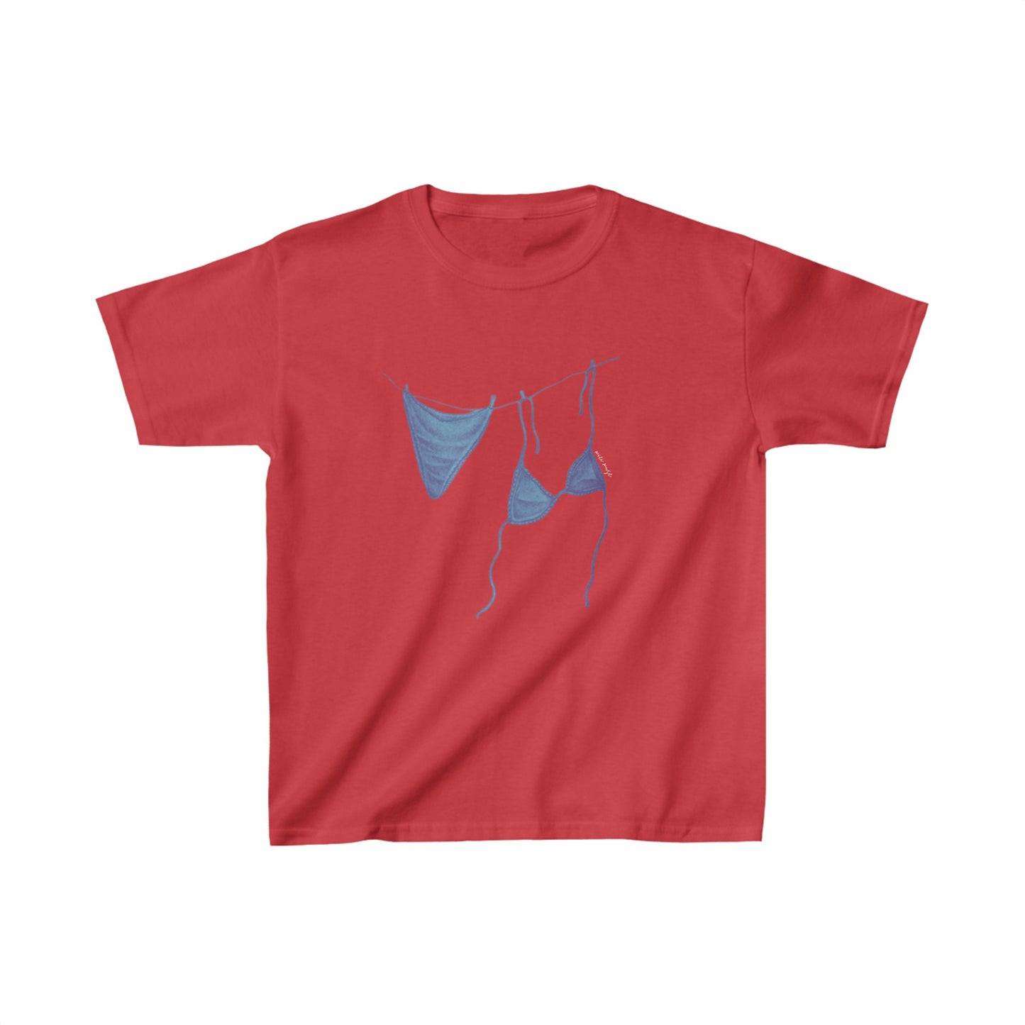 Dress Code - Blue Baby Tee