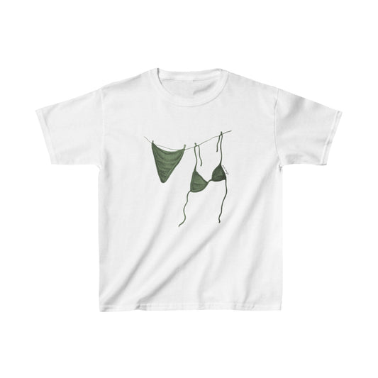 Dress Code - Green Baby Tee