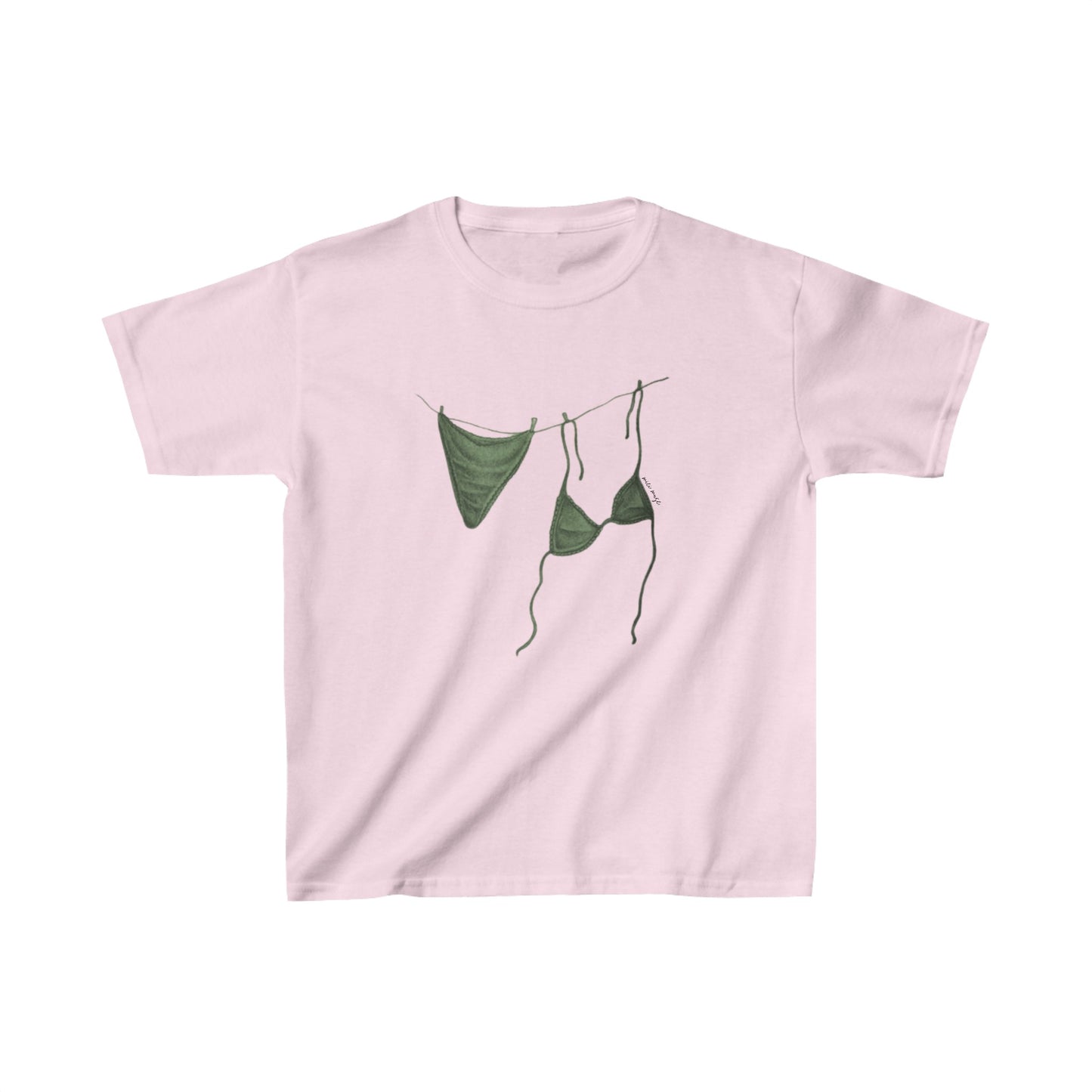 Dress Code - Green Baby Tee