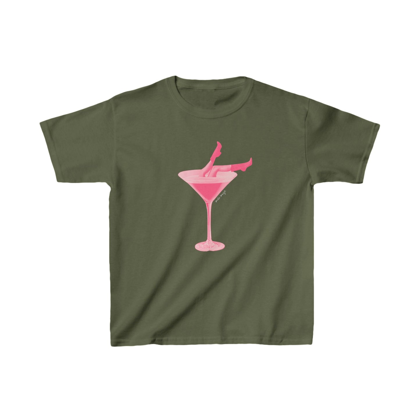 Red Bottoms Martini Baby Tee