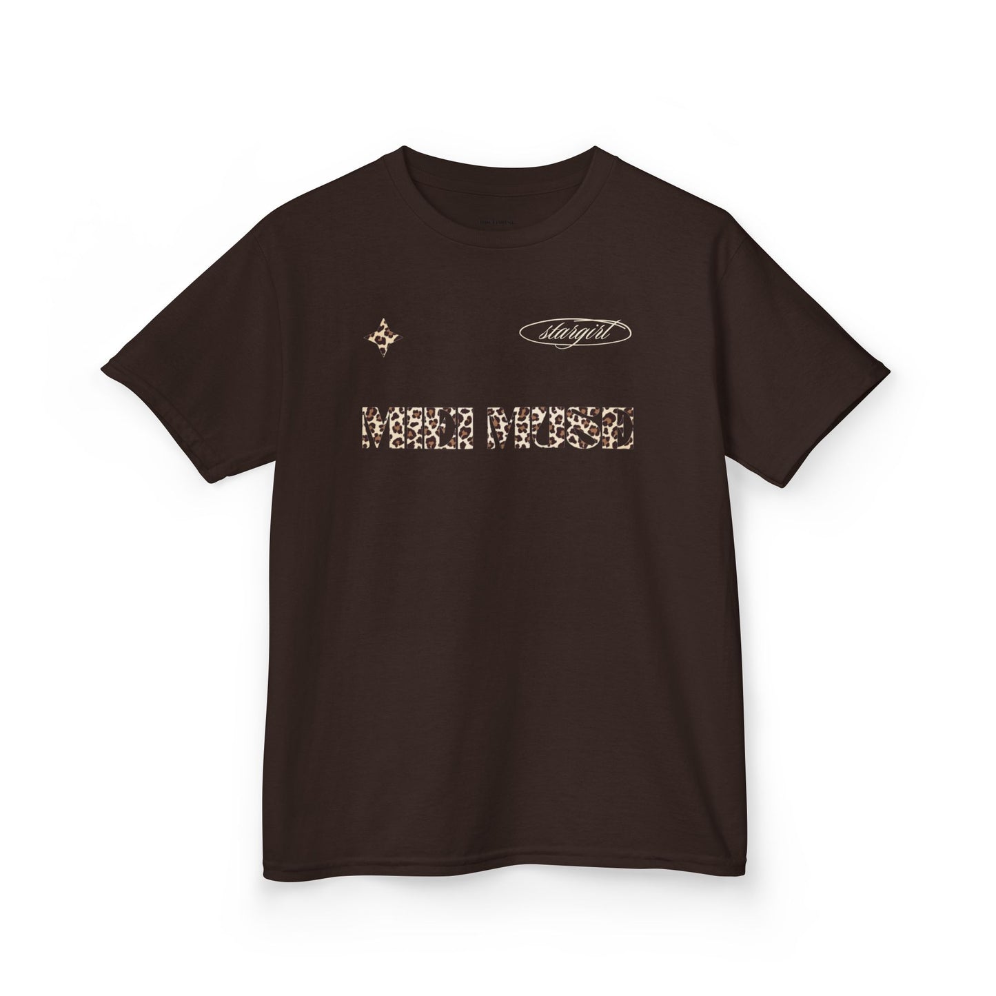 Leopard Muse Jersey Baby Tee