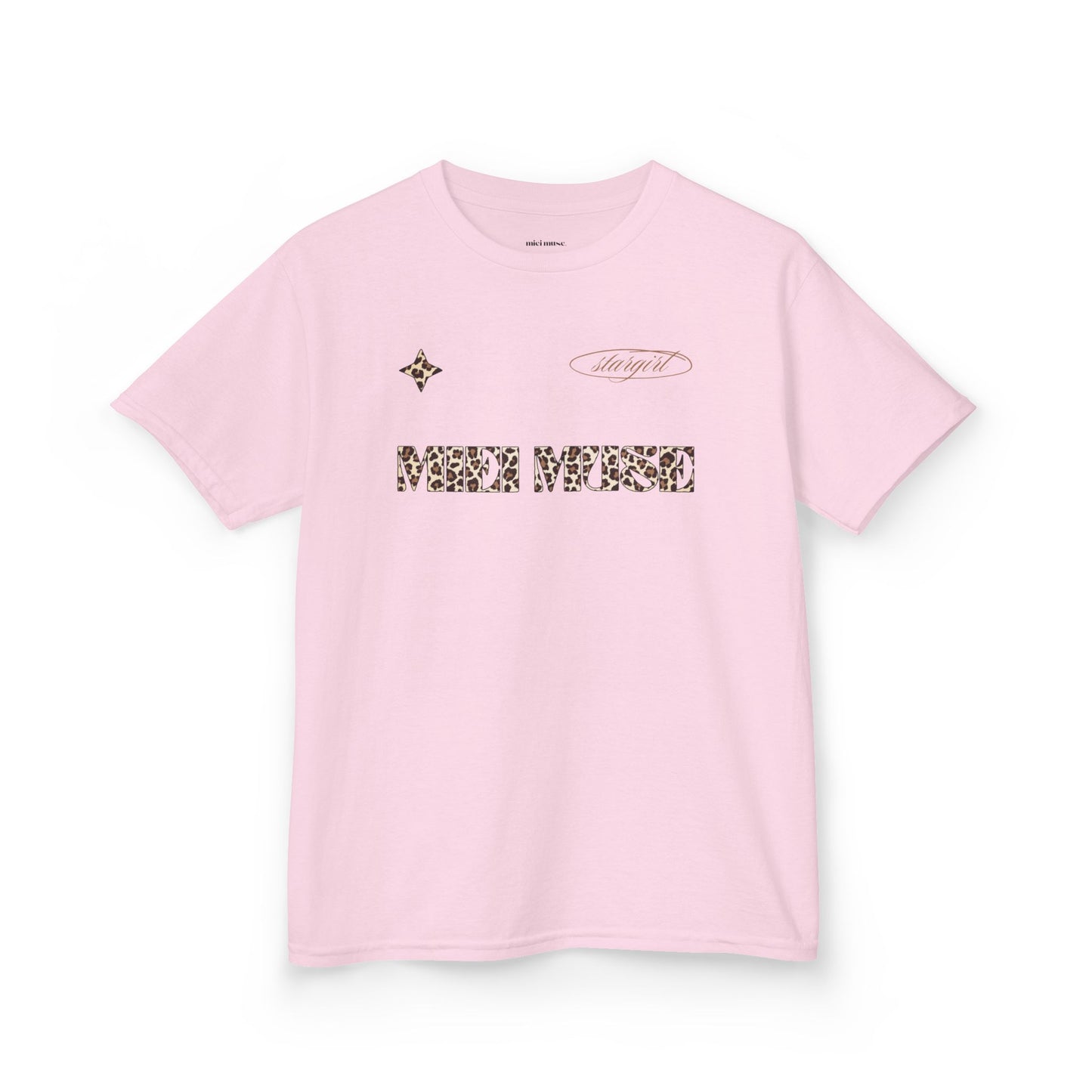 Leopard Muse Jersey Baby Tee