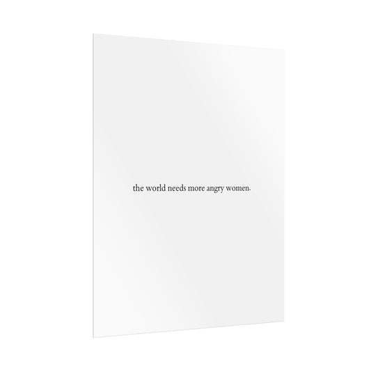 Angry Women Print
