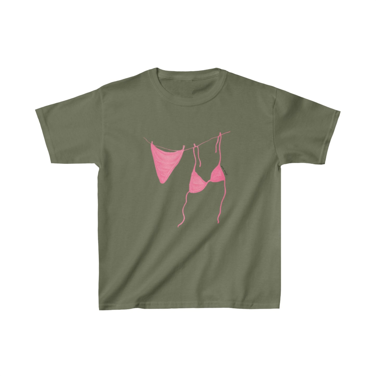 Dress Code - Pink Baby Tee