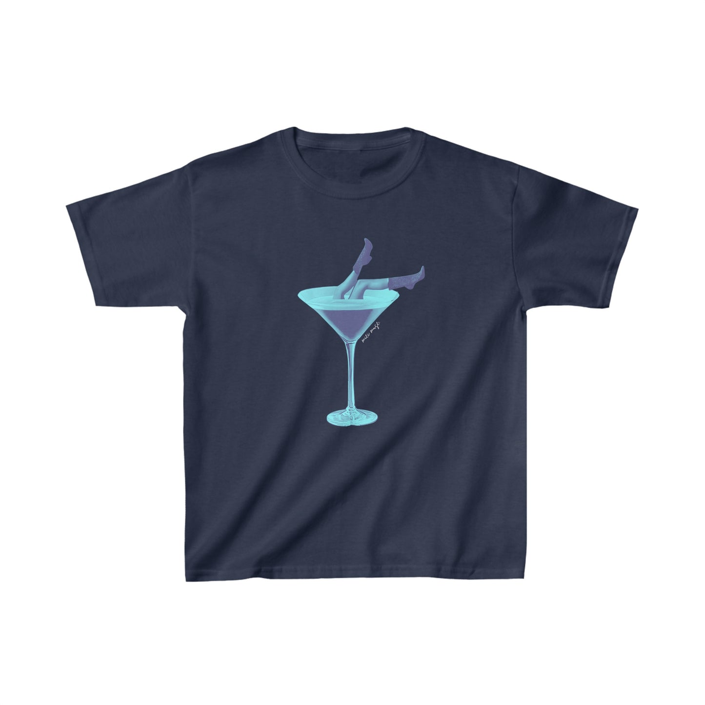 Blue Bottoms Martini Baby Tee