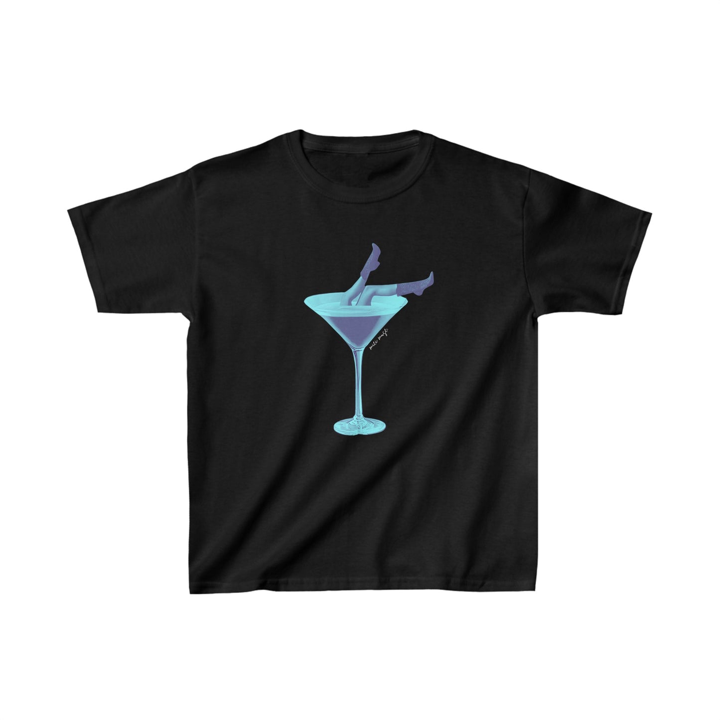 Blue Bottoms Martini Baby Tee