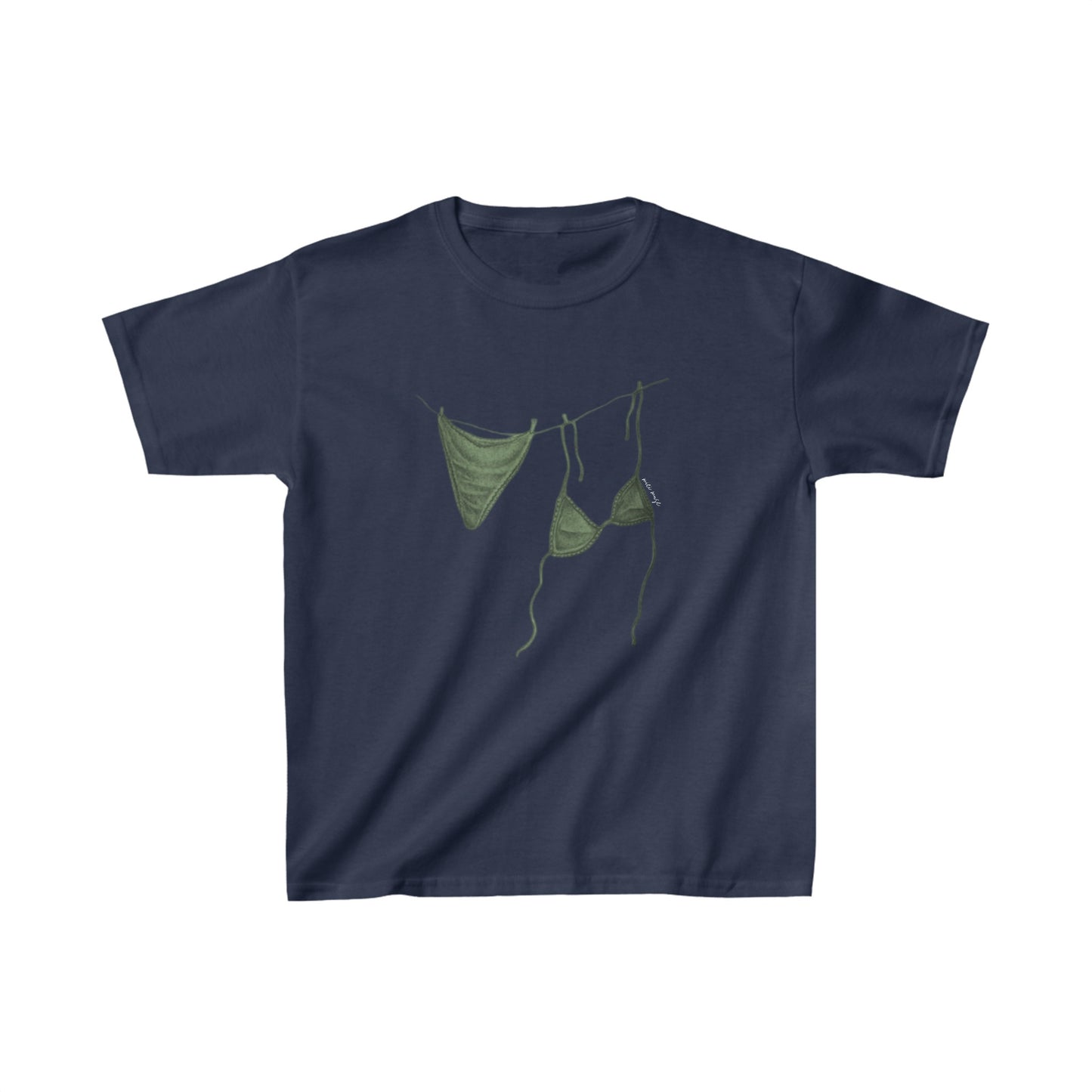 Dress Code - Green Baby Tee