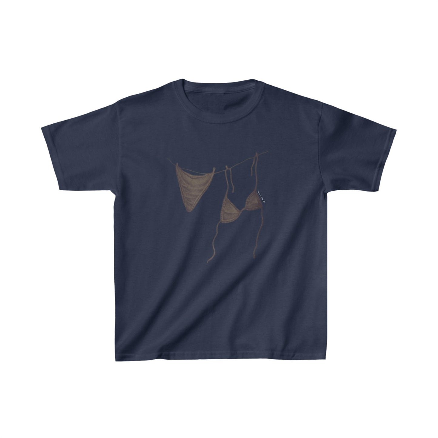 Dress Code - Brown Baby Tee