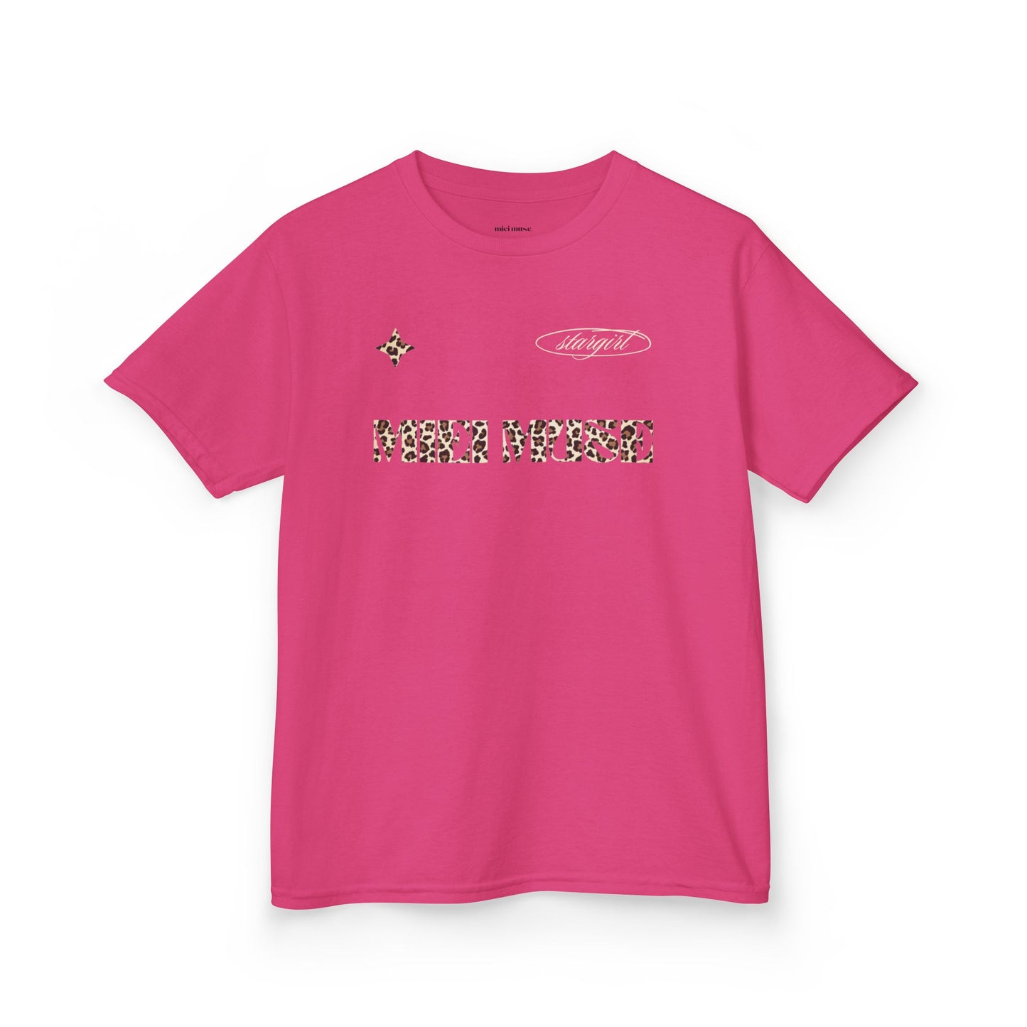 Leopard Muse Jersey Baby Tee