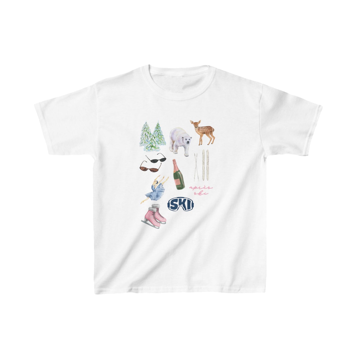 Snow Angel Baby Tee