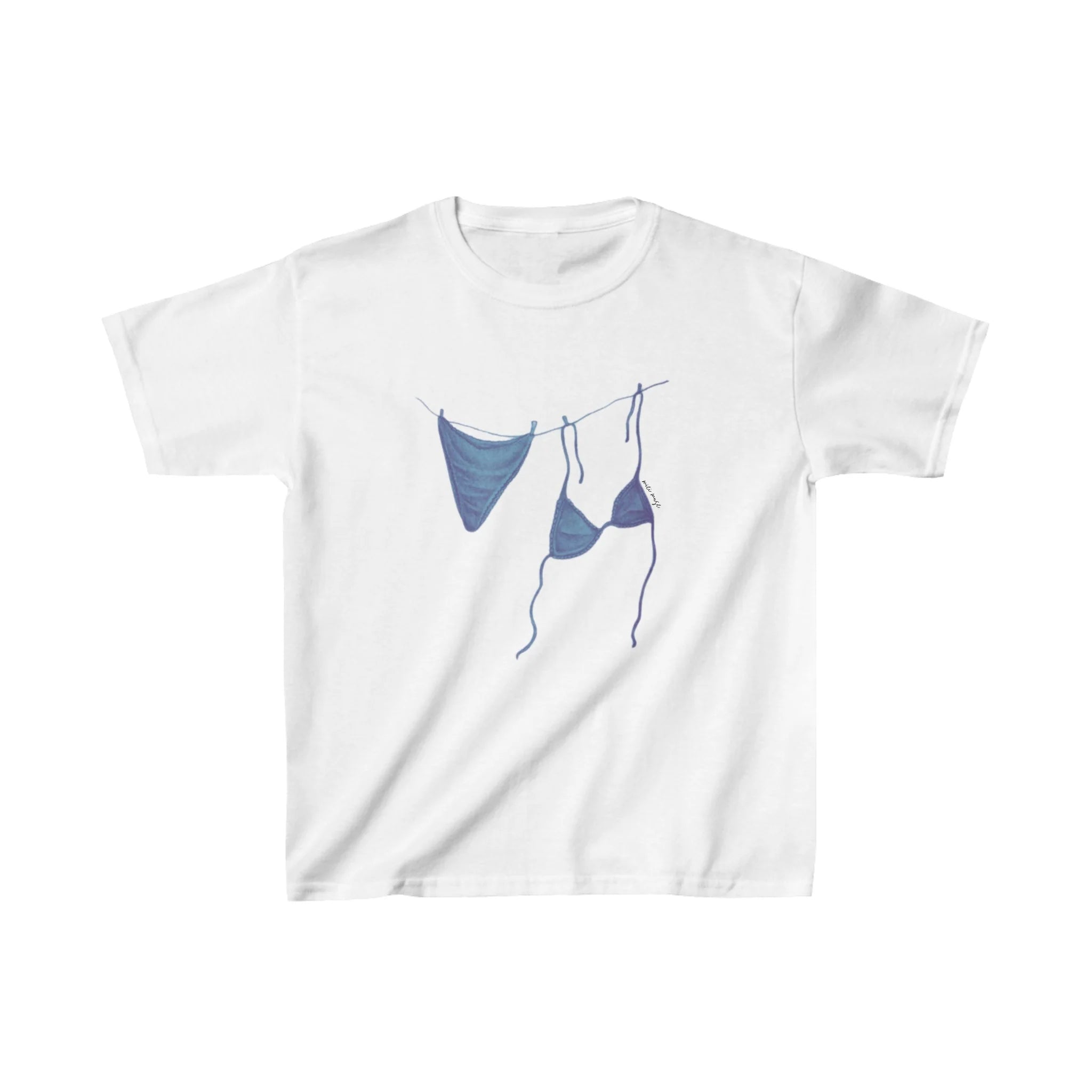 Dress Code - Blue Baby Tee - Outlet