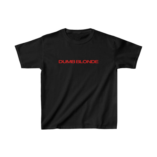 Dumb Blonde Baby Tee - Outlet
