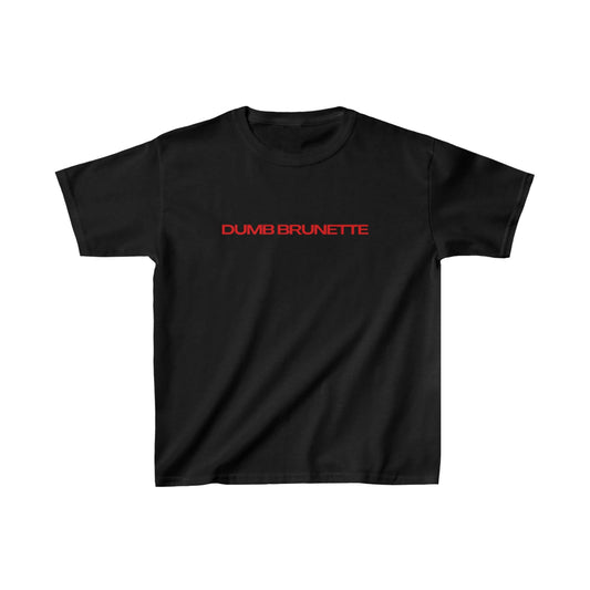 Dumb Brunette Baby Tee - Outlet
